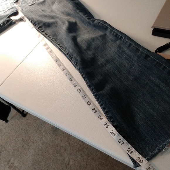 KUT from the Kloth FARRAH Baby BootCut Women's Jeans Size 8 Distressed Raw Hem - Picture 9 of 11